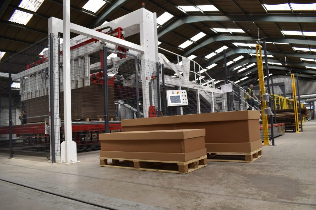 State of the art, bespoke cardboard packaging solution machinery